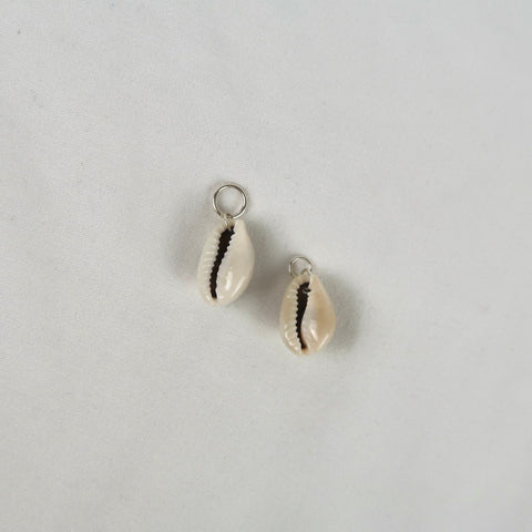 Cowrie Shell Charm (Silver)