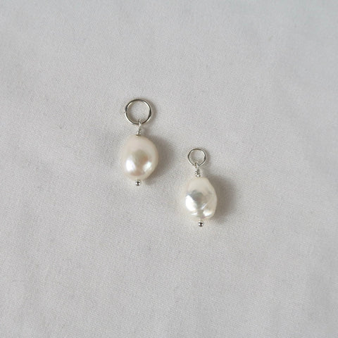 Baroque Pearl Charm (Silver)